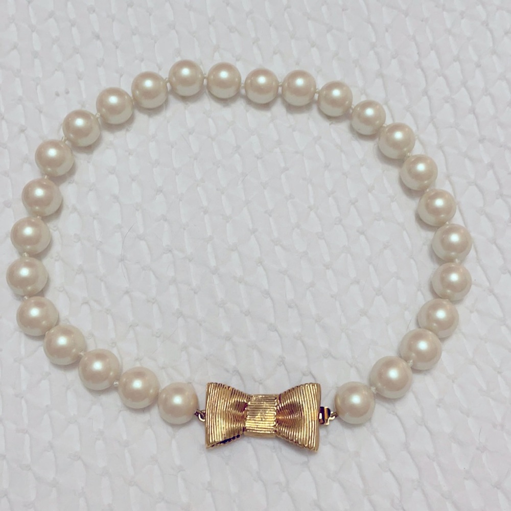 Kate Spade Simulated Pearl Collar Necklace
